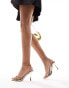 Simmi London Yeta barely there embellished sandals in gold