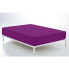 Fitted sheet Alexandra House Living Purple 200 x 200 cm
