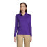 Фото #3 товара Women's School Uniform Long Sleeve Feminine Fit Interlock Polo Shirt