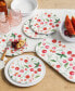 Фото #3 товара Berries Cherries Salad Plate Set of 6
