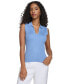 Women's Ribbed V-Neck Sleeveless Sweater Top