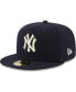 Фото #4 товара Men's Navy New York Yankees 100th Anniversary Spring Training Botanical 59FIFTY Fitted Hat