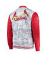 Фото #4 товара Men's Red St. Louis Cardinals Camo Full-Zip Jacket