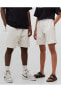 Фото #1 товара Шорты спортивные Nike Solo Swoosh Fleece белые
