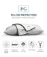 Фото #4 товара Защитные чехлы для подушек Pillow Guy 100% хлопковый сатин (набор из 2 штук) - стандарт/queen size
