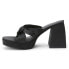 Фото #3 товара COCONUTS by Matisse Esme Platform Womens Black Dress Sandals ESME-002