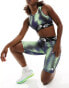 Фото #2 товара The North Face Training Aracar cropped tanklette in green dot print Exclusive at ASOS