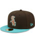 Фото #2 товара Men's Brown, Mint Chicago White Sox Walnut Mint 59FIFTY Fitted Hat