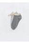 LCW ECO Basic Kız Çocuk Patik Çorap 3'lü