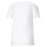 Puma Live In Graphic Crew Neck Short Sleeve T-Shirt Womens White Casual Tops 678