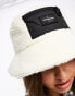 Фото #2 товара Calvin Klein Jeans sherpa bucket hat in white