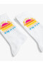 Фото #2 товара Носки Koton Slogan Embroidered Socks