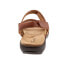 Фото #6 товара Trotters Romi T2118-215 Womens Brown Leather Strap Slingback Sandals Shoes 7