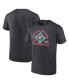 ფოტო #1 პროდუქტის Men's Heather Charcoal Distressed Texas Rangers 2023 World Series Champions Franchise Guys T-shirt