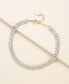 ფოტო #3 პროდუქტის Unexpected 18K Gold Plated Sparkle Anklet