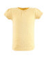 ფოტო #14 პროდუქტის Baby Girls Short Sleeve T-Shirts, Fall Botanical