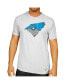 ფოტო #2 პროდუქტის Men's White Charlotte FC Slub T-shirt
