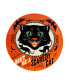 Scaredy Cat Canape Plates, Set of 4