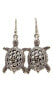 ფოტო #2 პროდუქტის Turtle Retro Vintage Drop Dangle Earring