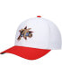 ფოტო #1 პროდუქტის Men's White, Red Philadelphia 76ers Hardwood Classics Core 2-Tone 2.0 Pro Snapback Hat