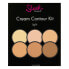 Фото #2 товара палитра Sleek Cream Contour Kit Средство, подсвечивающее кожу макияж Light