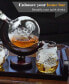 Фото #5 товара Globe Whisky Decanter Gift Set with Glasses and Tray, 6 Pieces