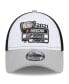 Фото #2 товара Men's White, Gray Kyle Larson 2021 NASCAR Cup Series Champion Victory Lane 9FORTY Snapback Adjustable Hat