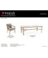 Фото #10 товара Reid Outdoor Dining Chair, Created for Macy's