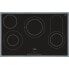 Bosch Serie 6 PKC845FP1D - Black - Built-in - Ceramic - Glass-ceramic - 4 zone(s) - CE - VDE