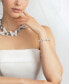 ფოტო #3 პროდუქტის Faux Stone Pave Butterfly Delicate Bracelet