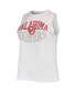 ფოტო #3 პროდუქტის Women's Charcoal, White Oklahoma Sooners Tank Top and Leggings Sleep Set