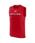 Фото #3 товара Men's Red Atlanta Braves Exceed Performance Tank Top