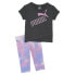 Puma TwoPiece Crew Neck Short Sleeve T-Shirt & Capri Leggings Set Toddler Girls