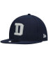 Men's Navy Dallas Cowboys Coach D 9FIFTY Snapback Hat Синий - фото #1