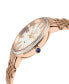 ფოტო #3 პროდუქტის Women's Genoa Rose Gold-Tone Stainless Steel Watch 36mm