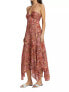 A.L.C. Amina Printed Halter Dress in Sorbet Multi Size 8