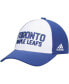 Фото #2 товара Men's White Toronto Maple Leafs Locker Room Adjustable Hat