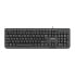 Keyboard Natec TROUT Black