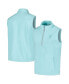 ფოტო #1 პროდუქტის Men's Aqua WM Phoenix Open Windward Half-Zip Performance Vest