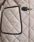 ფოტო #5 პროდუქტის Plus Size Hooded Toggle-Front Quilted Coat