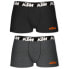 Фото #2 товара Тёмно-серые мужские трусы KTM Boxer Shorts (набор из 4 шт.)