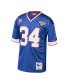 ფოტო #3 პროდუქტის Men's Thurman Thomas Royal Buffalo Bills 1994 Authentic Throwback Retired Player Jersey