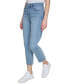 ფოტო #3 პროდუქტის Women's High-Rise Slim Straight Jeans