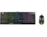 MSI VIGOR GK30 COMBO RGB MEMchanical Gaming Keyboard + Clutch GM11 Gaming Mouse ' UK Layout - 6-Zone RGB Lighting Keyboard - Dual-Zone RGB Lighting Mouse - 5000 DPI Optical Sensor - RGB Mystic Light' - USB - Mechanical - QWERTY - RGB LED - Black - Mouse inclu