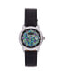 ფოტო #1 პროდუქტის Men Protege Leather Strap Watch w/Date - Silver/Black