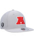 Фото #1 товара Men's Gray Las Vegas Raiders 2024 Pro Bowl 9FIFTY Adjustable Snapback Hat