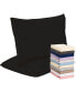 100% Premium Cotton Pillow Cases - Soft and Breatheable - Open Enclosure - Queen - Blue