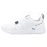 Фото #5 товара Puma Wired Run Signature Running Mens White Sneakers Athletic Shoes 384601-01