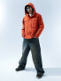 Parlez nylon rain jacket in burnt orange Красный, M - фото #3