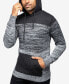 ფოტო #4 პროდუქტის Men's Color Blocked Hooded Sweater
